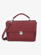 Sac besace Rose - Bordeaux - 1
