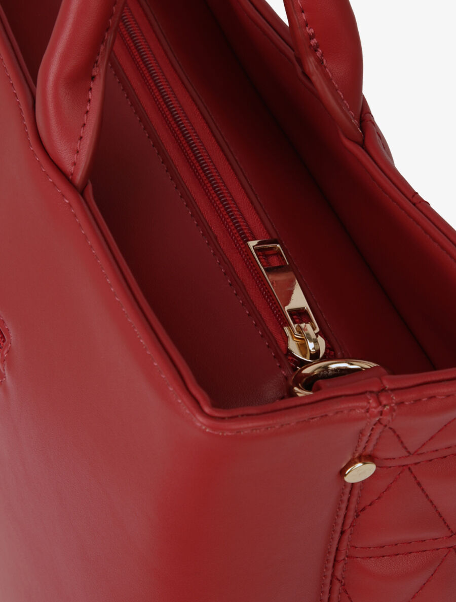 Sac cabas Emma - Rouge - 4