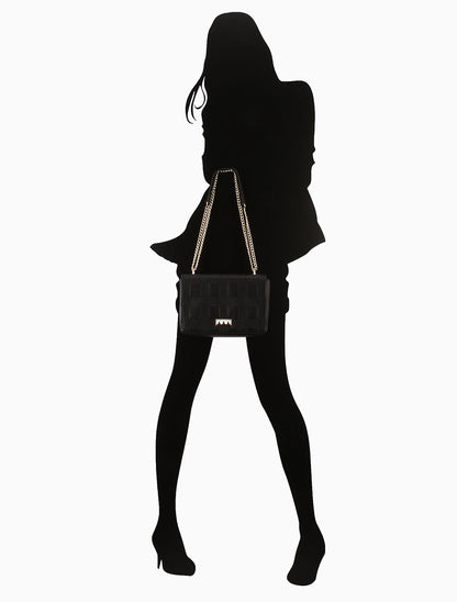 Sac à bandoulière Gabrielle - Noir - 5