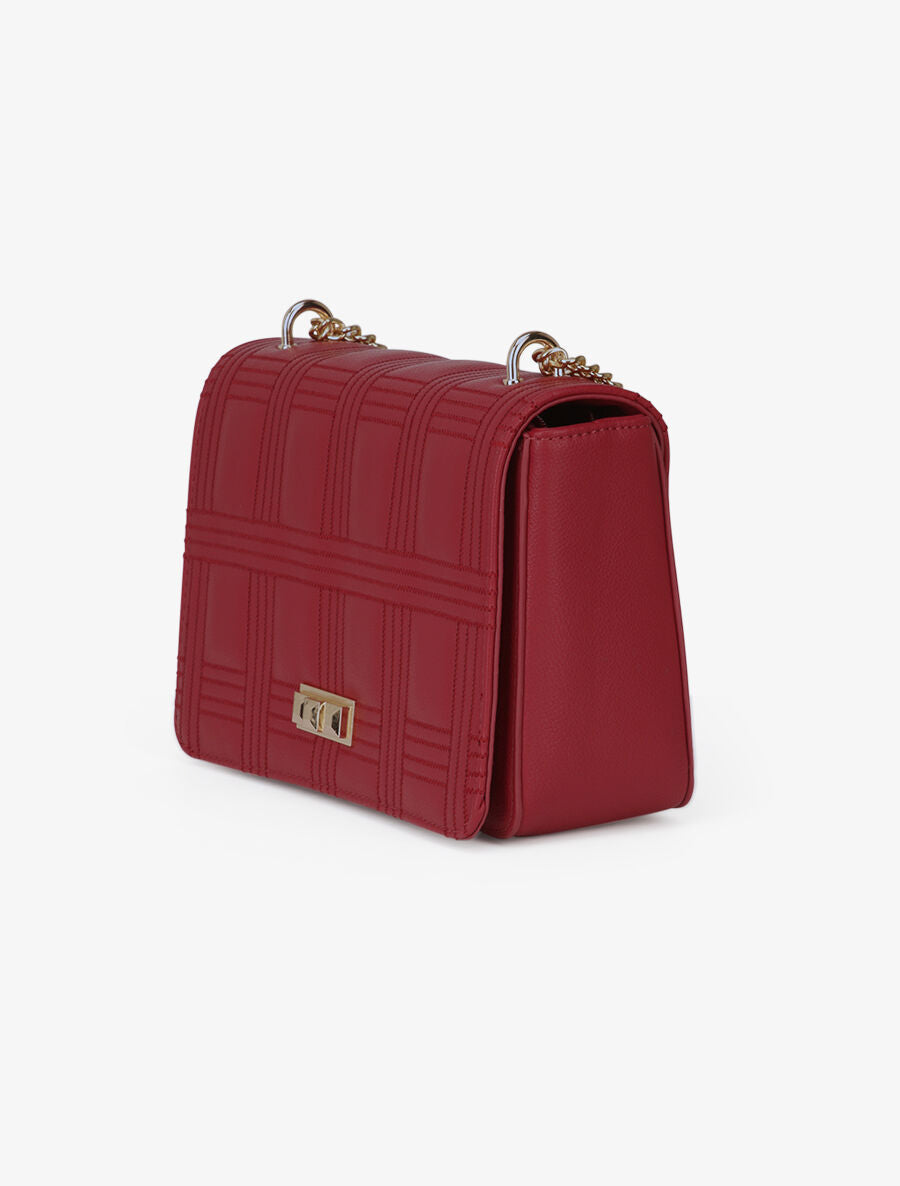 Sac à bandoulière Gabrielle - Rouge - 2