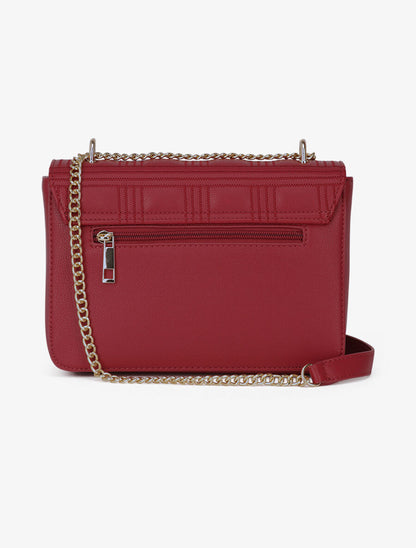 Sac à bandoulière Gabrielle - Rouge - 3
