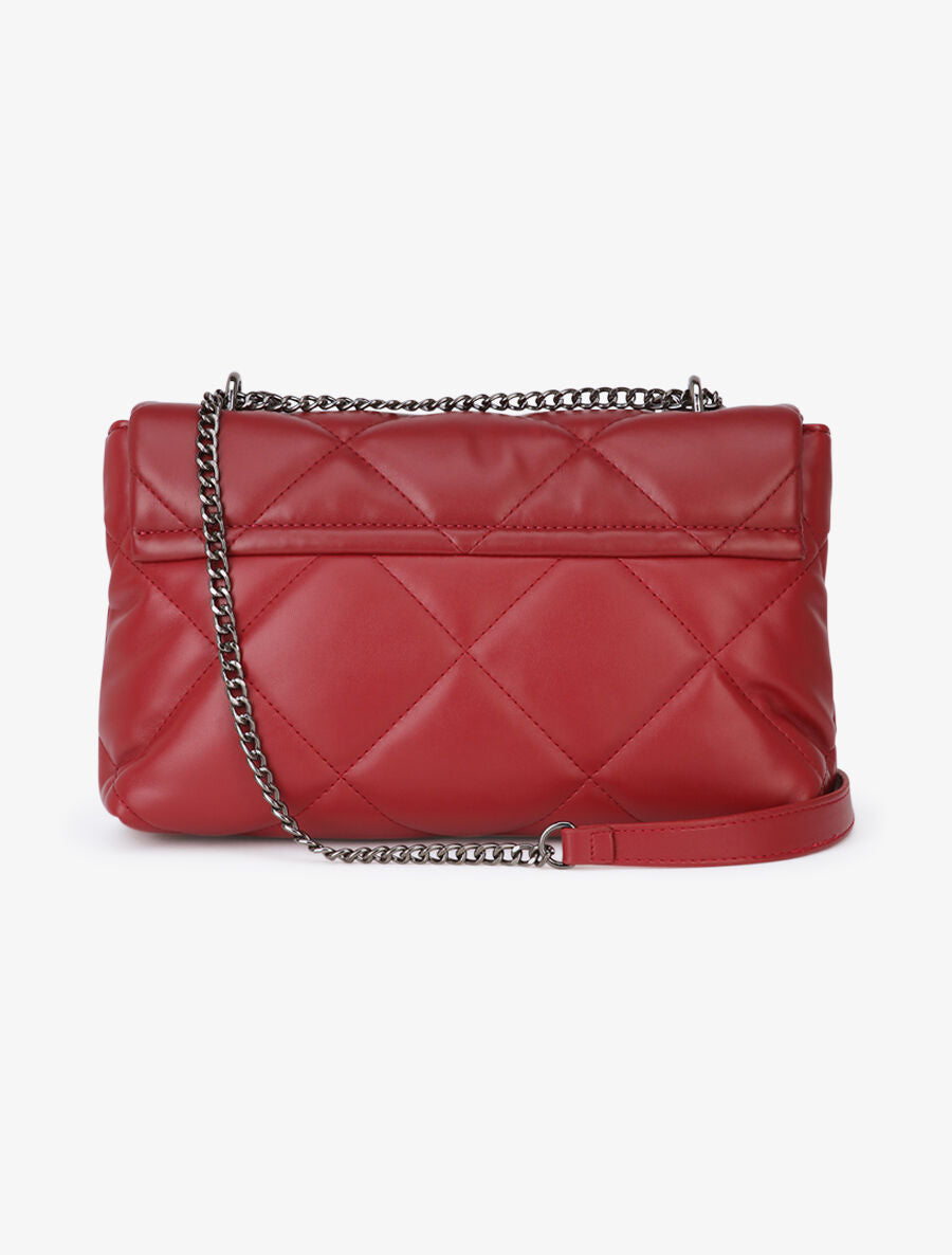 Sac besace Gaelle - Rouge foncé - 3