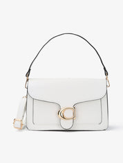 Sac bandoulière Dominique - Blanc - 7