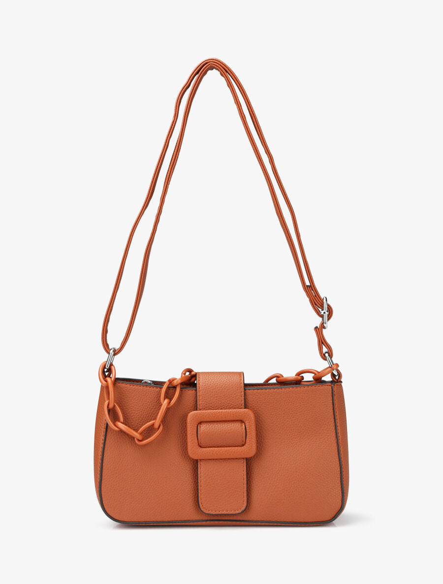 Sac besace Amandine - Camel - 7