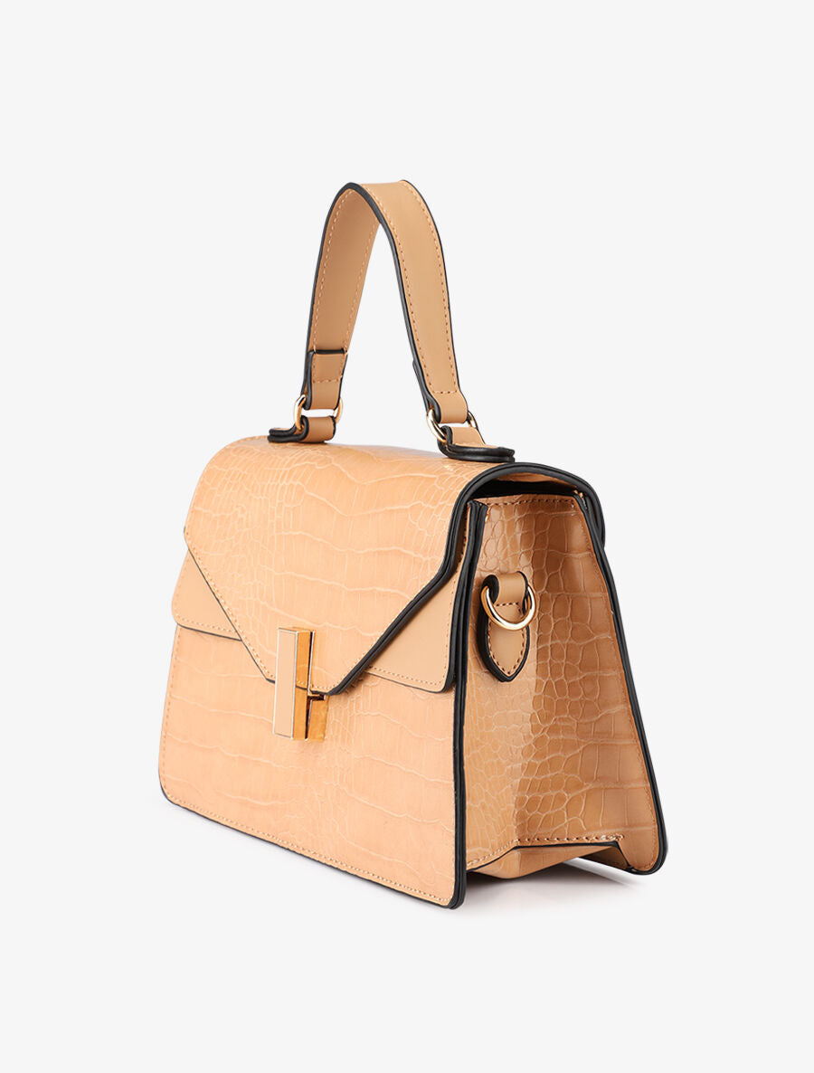 Sac besace Amalia - Beige foncé - 2