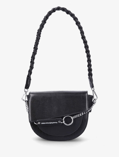 Sac besace Albertine - Noir - 1