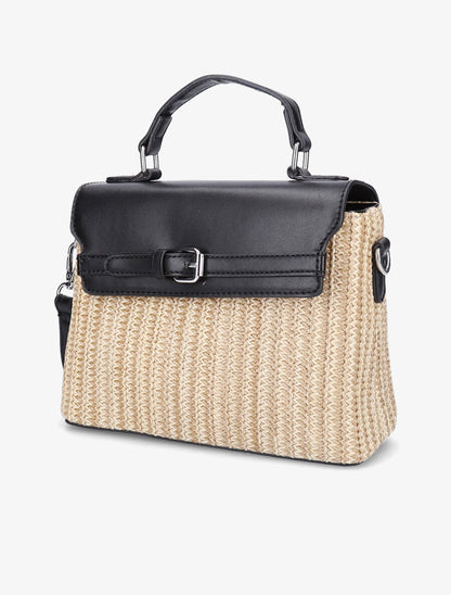 Sac besace Mylène - Noir - 2