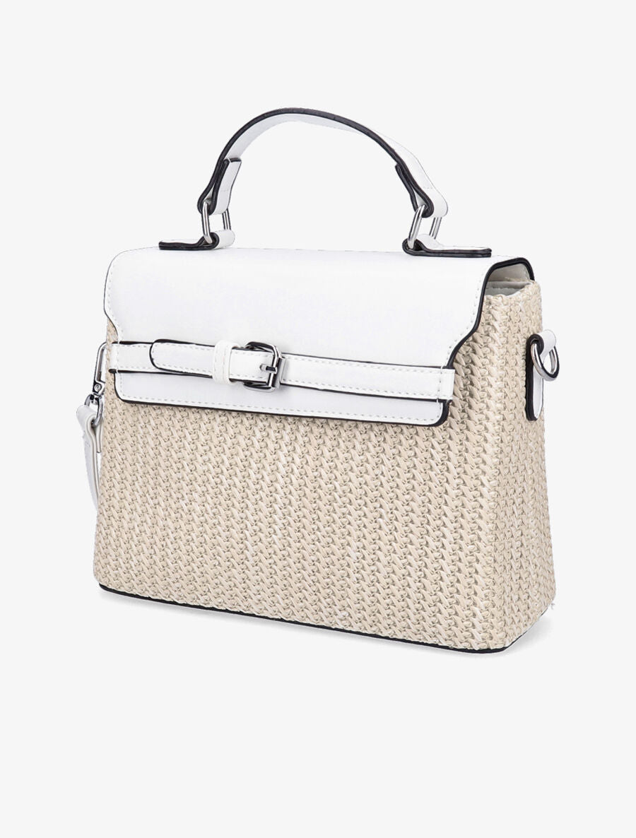 Sac besace Mylène - Blanc - 2