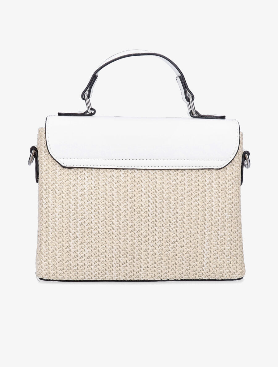 Sac besace Mylène - Blanc - 3