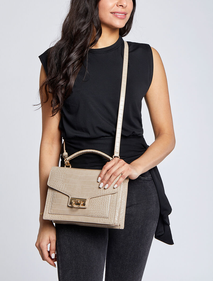 Sac besace Claudia - Beige - 4
