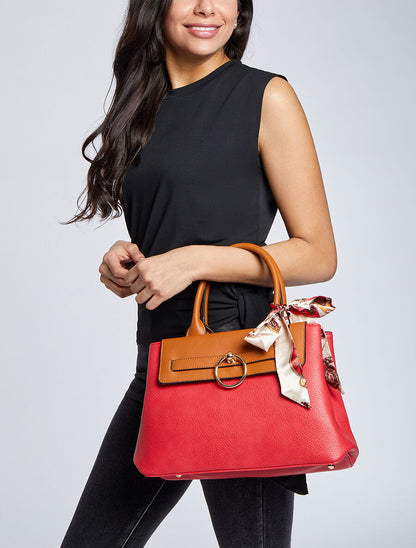 Sac à main Mathilda - Rouge - 4