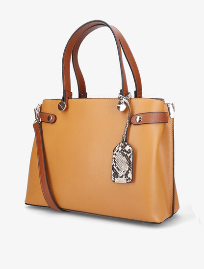 Sac cabas Jeanne - Moutarde - 2