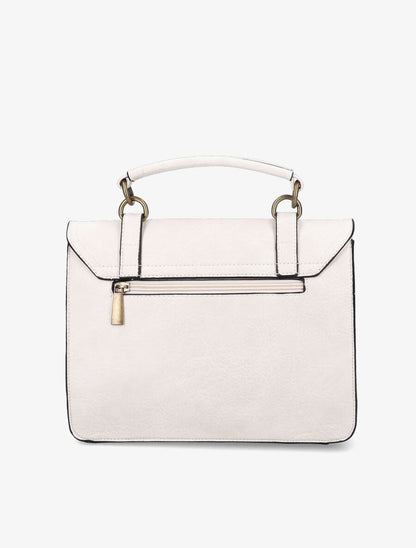 Sac cartable Bobbie - Écru - 3