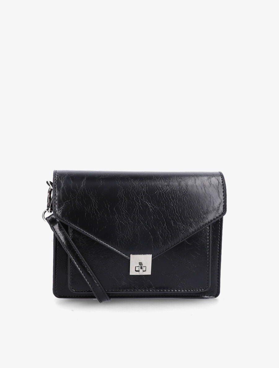 Sac besace Armelle - Noir - 1