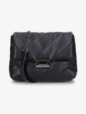 Sac besace Alexandra - Noir - 1