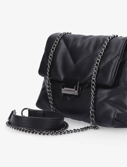 Sac besace Alexandra - Noir - 4