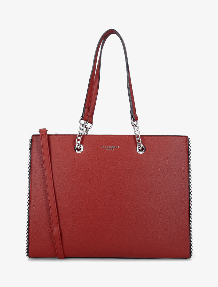 Sac cabas Maxence - Rouge - 6