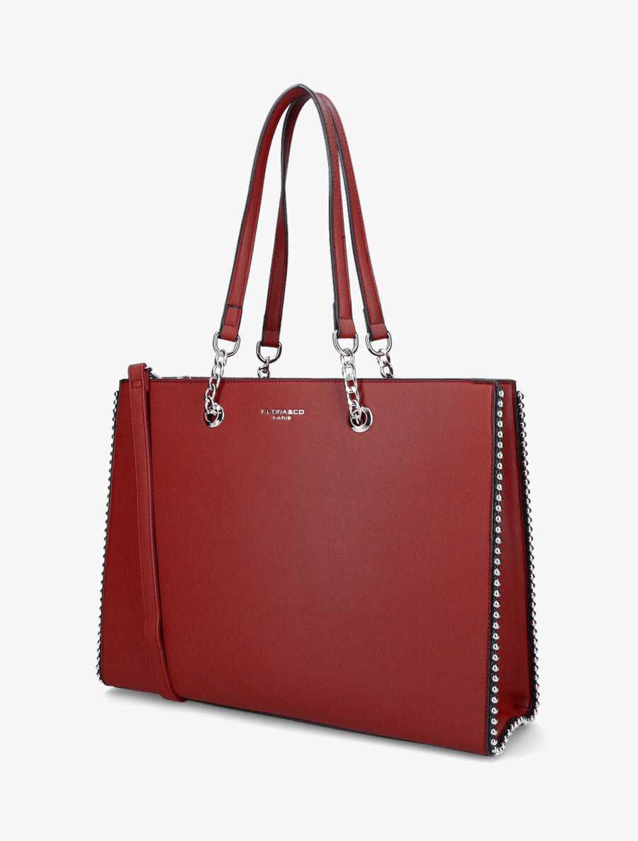 Sac cabas Maxence - Rouge - 2