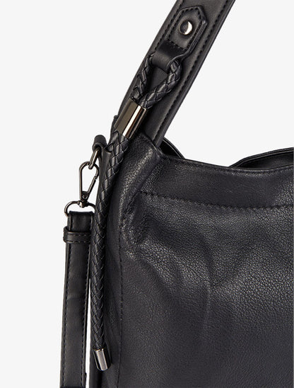 Sac cabas Hélène - Noir - 4