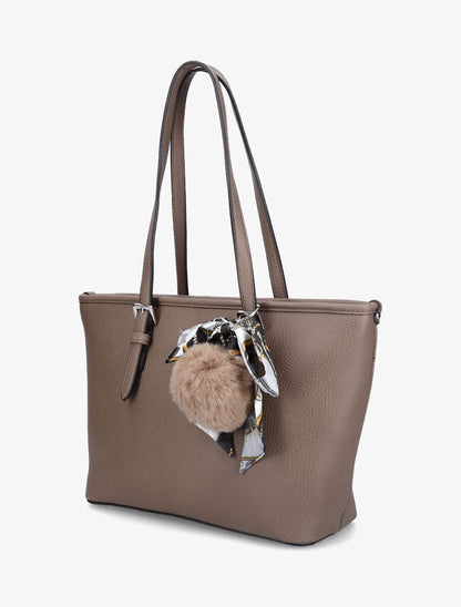 Sac cabas Justine - Taupe - 2
