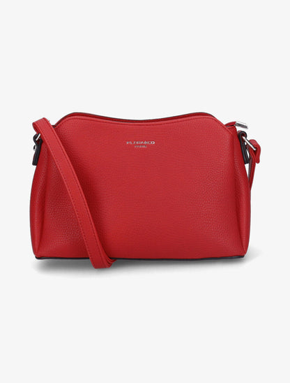 Sac besace Andréa - Rouge - 5