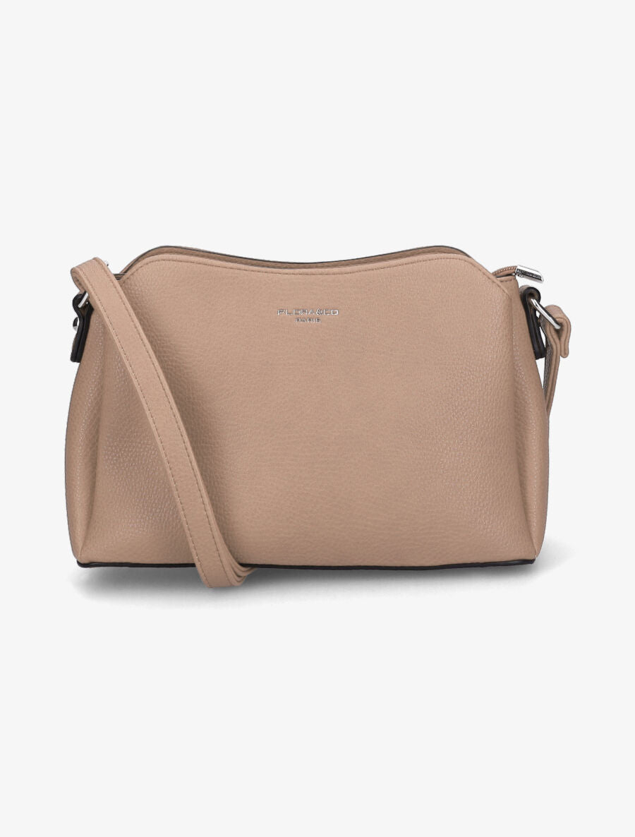 Sac besace Andréa - Beige - 1