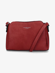 Sac besace Clémence - Rouge - 1