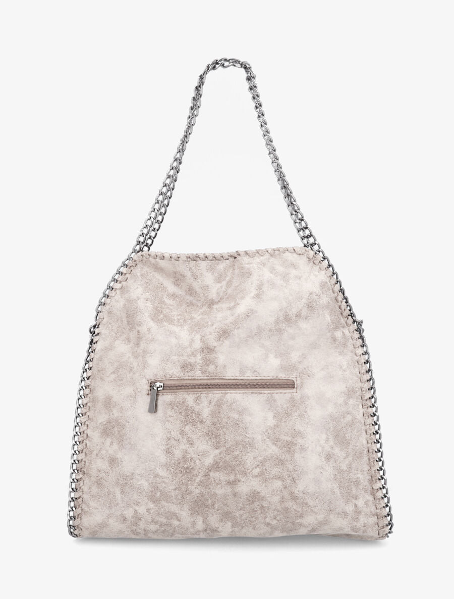 Sac cabas Noura - Gris - 3