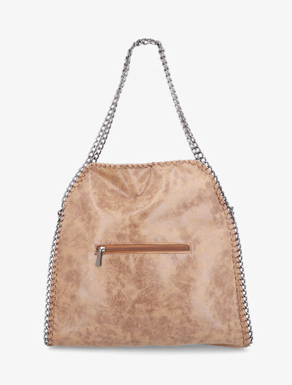 Sac cabas Noura - Camel - 3