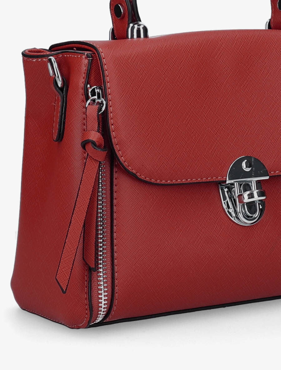 Sac à main Barbara - Rouge - 4