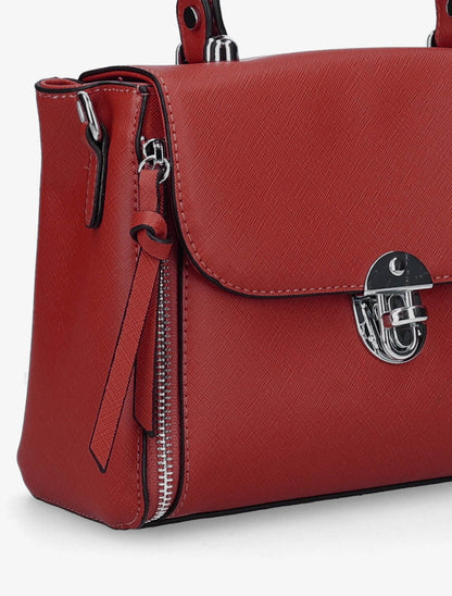 Sac à main Barbara - Rouge - 4