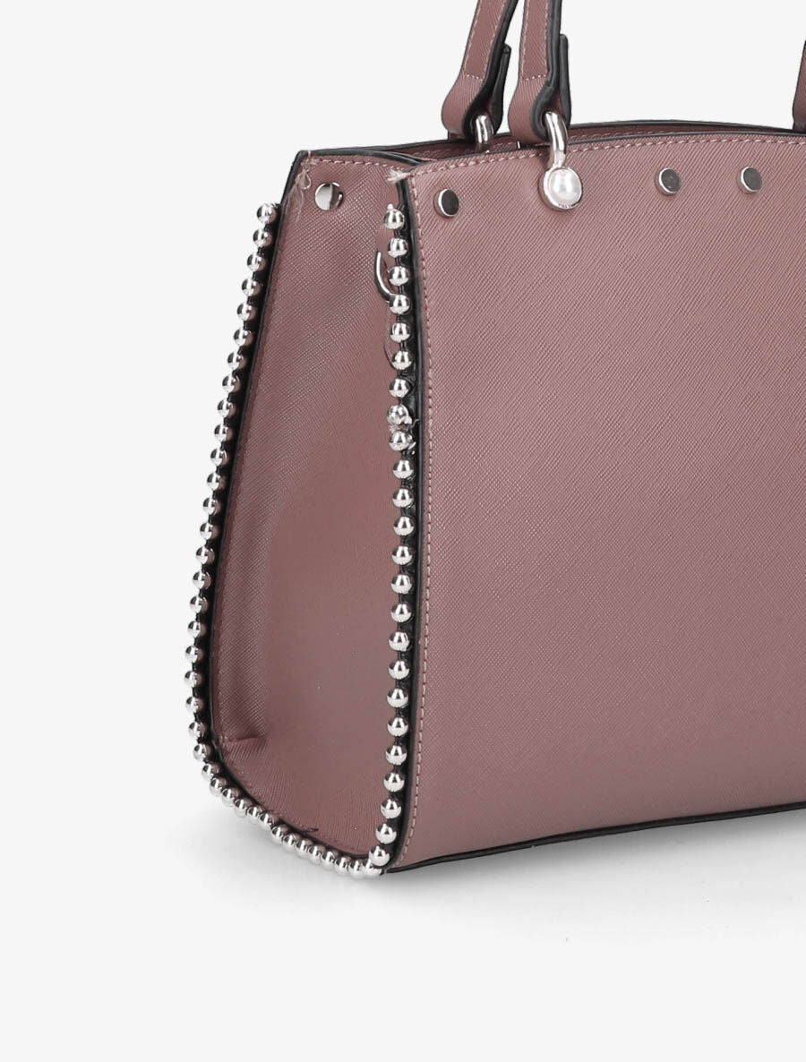Sac à main Axelle - Vieux rose - 4