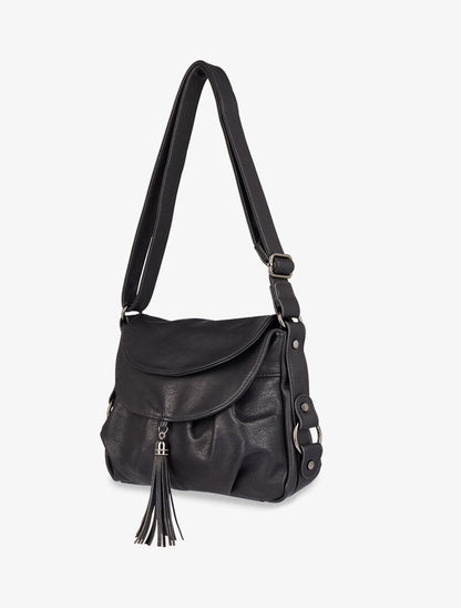 Sac besace Aline - Noir - 2
