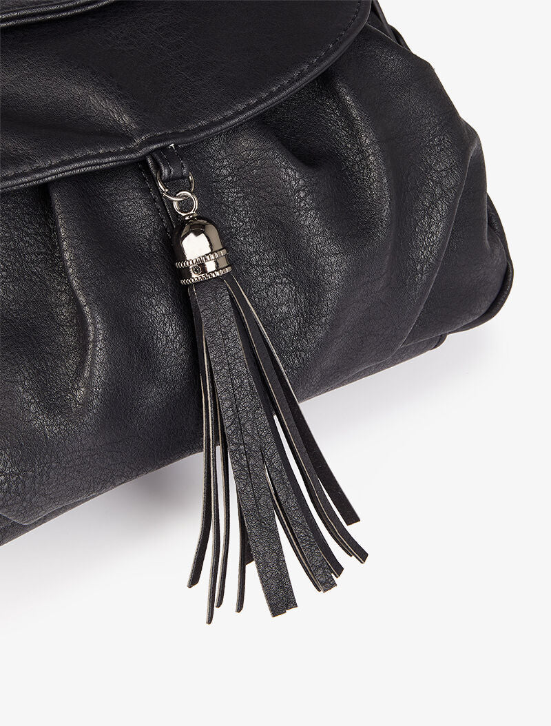 Sac besace Aline - Noir - 4