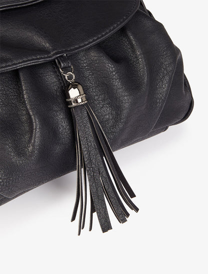 Sac besace Aline - Noir - 4