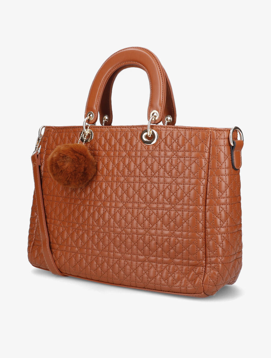 Sac cabas Mathilde - Camel - 2