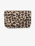 Sac banane rectangulaire à imprimé léopard - Camel - 7