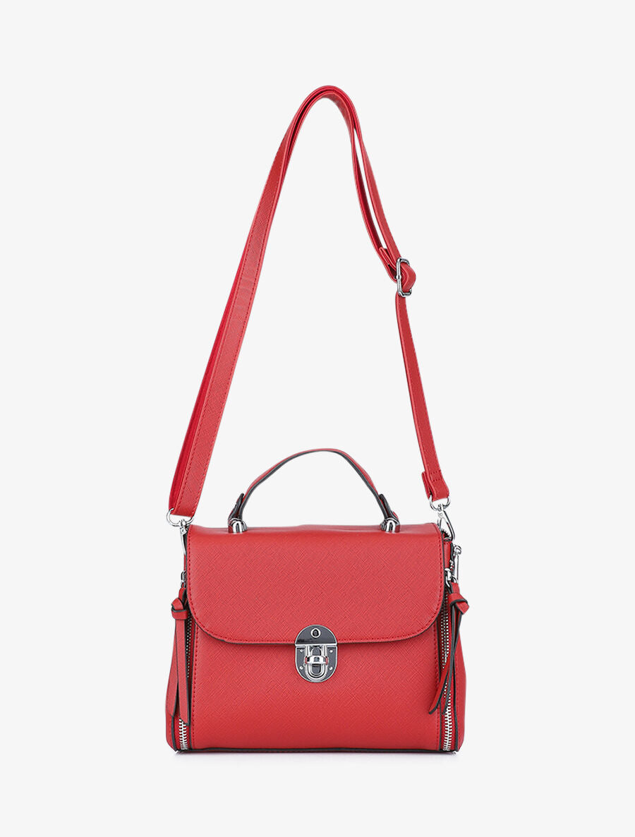 Sac à main Barbara - Rouge - 5