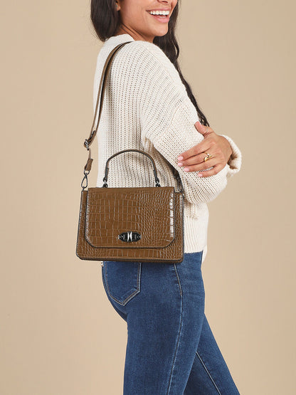 Sac besace Jana - Taupe - 7