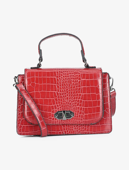 Sac besace Jana - Rouge - 8