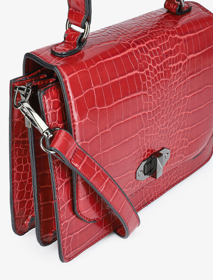 Sac besace Jana - Rouge - 4