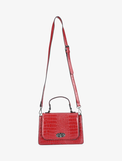 Sac besace Jana - Rouge - 5