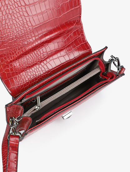 Sac besace Jana - Rouge - 6