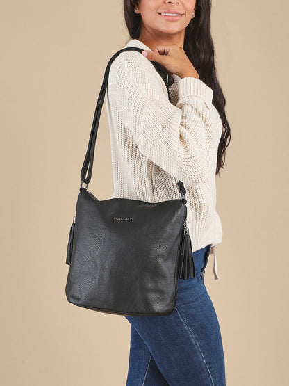 Sac besace Itzel - Noir - 5