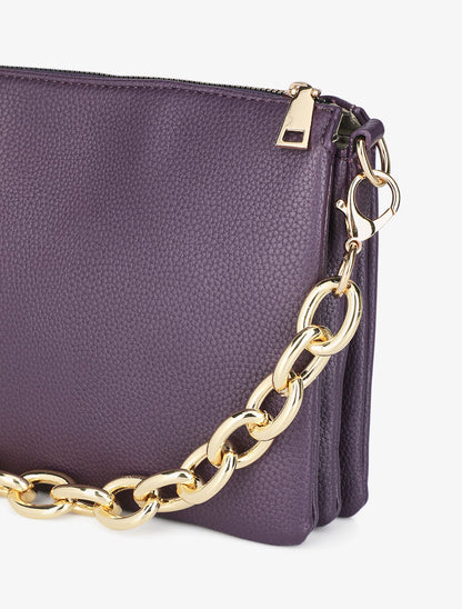Sac besace Alana - Violet - 4