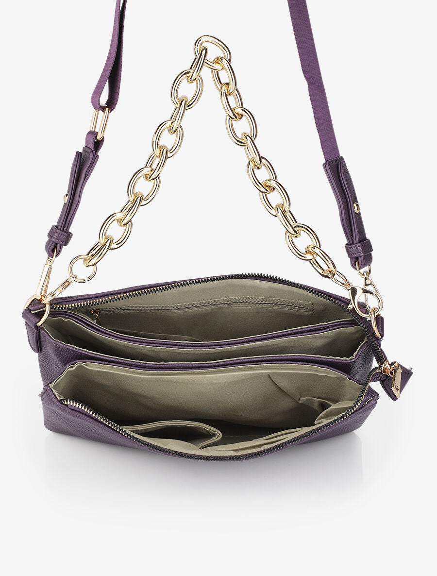 Sac besace Alana - Violet - 6