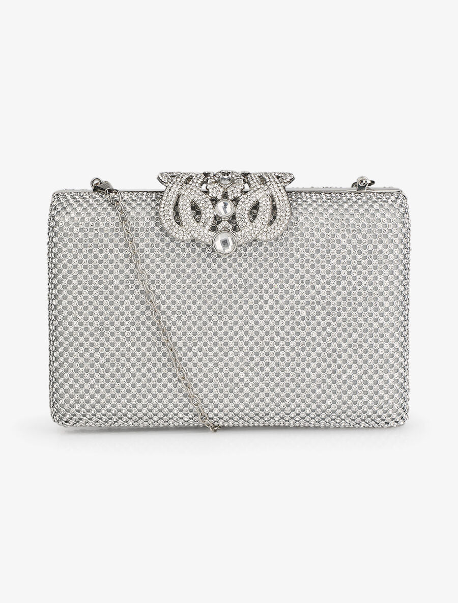 Minaudière Kiana - Argent - 7