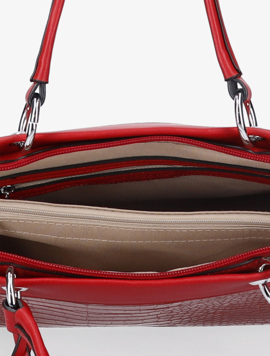 Sac à main Antonia - Rouge - 6