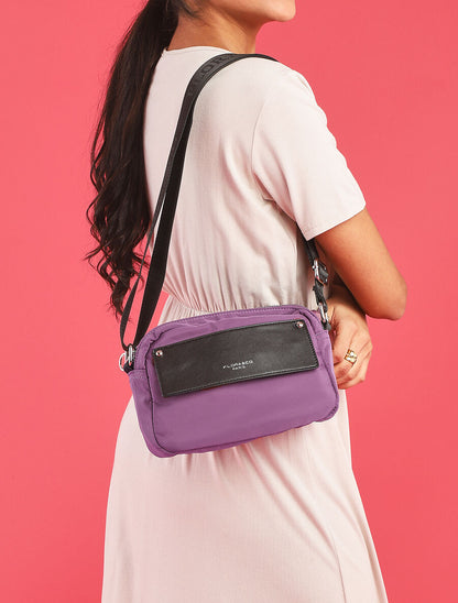 Sac besace Felicia - Mauve - 6