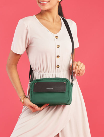 Sac besace Felicia - Vert sapin - 6